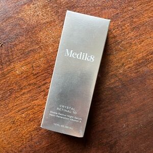 New, sealed Medik8 crystal retinal 10 Night Serum 30 ml / 1.0 fl oz / retinol